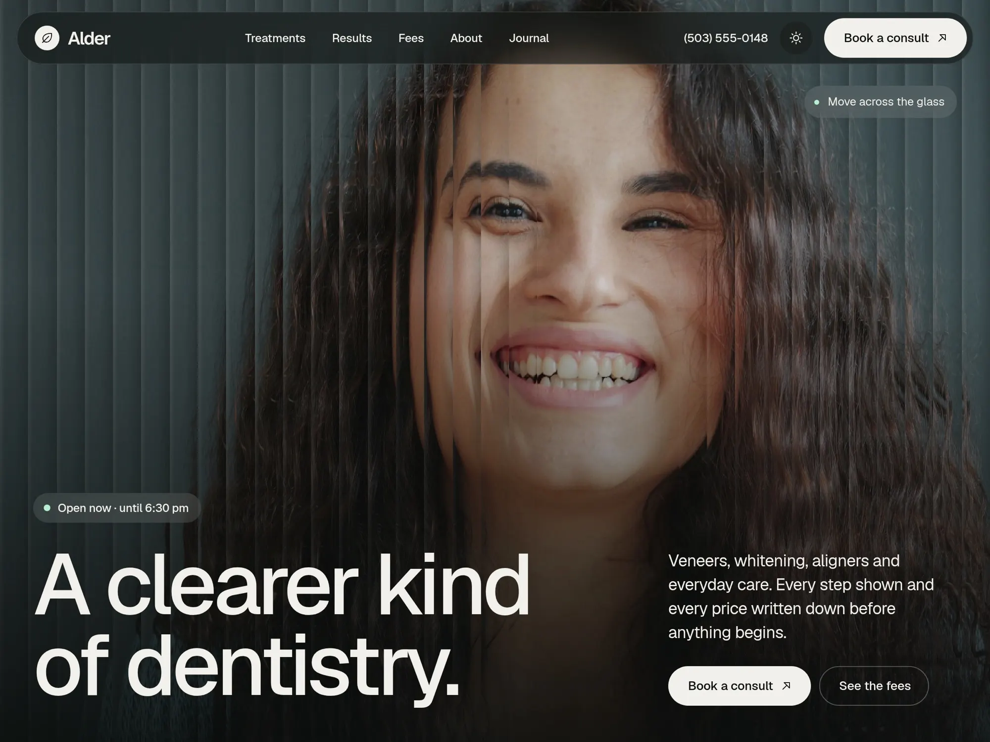 Alder home page