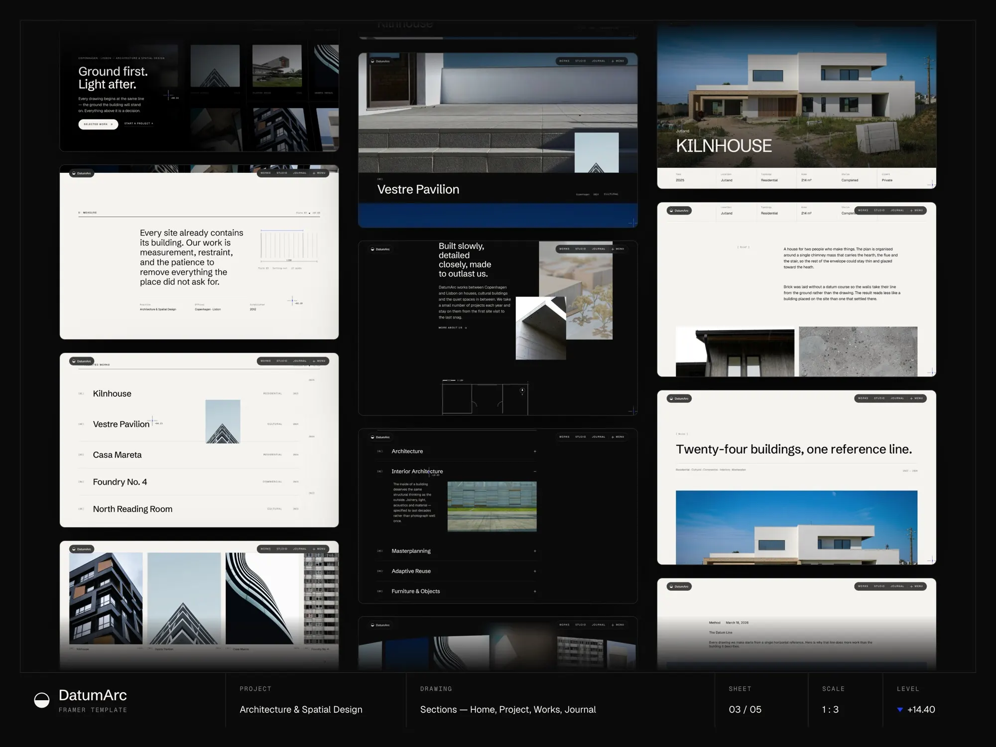 DatumArc, more pages