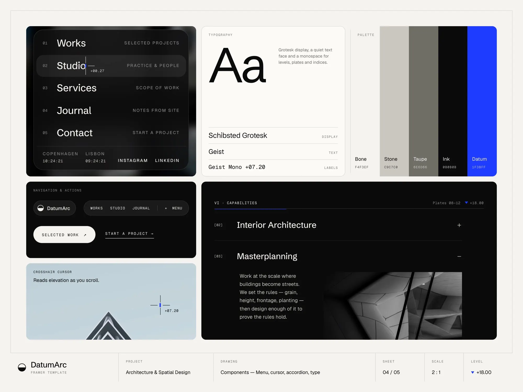 DatumArc, more pages
