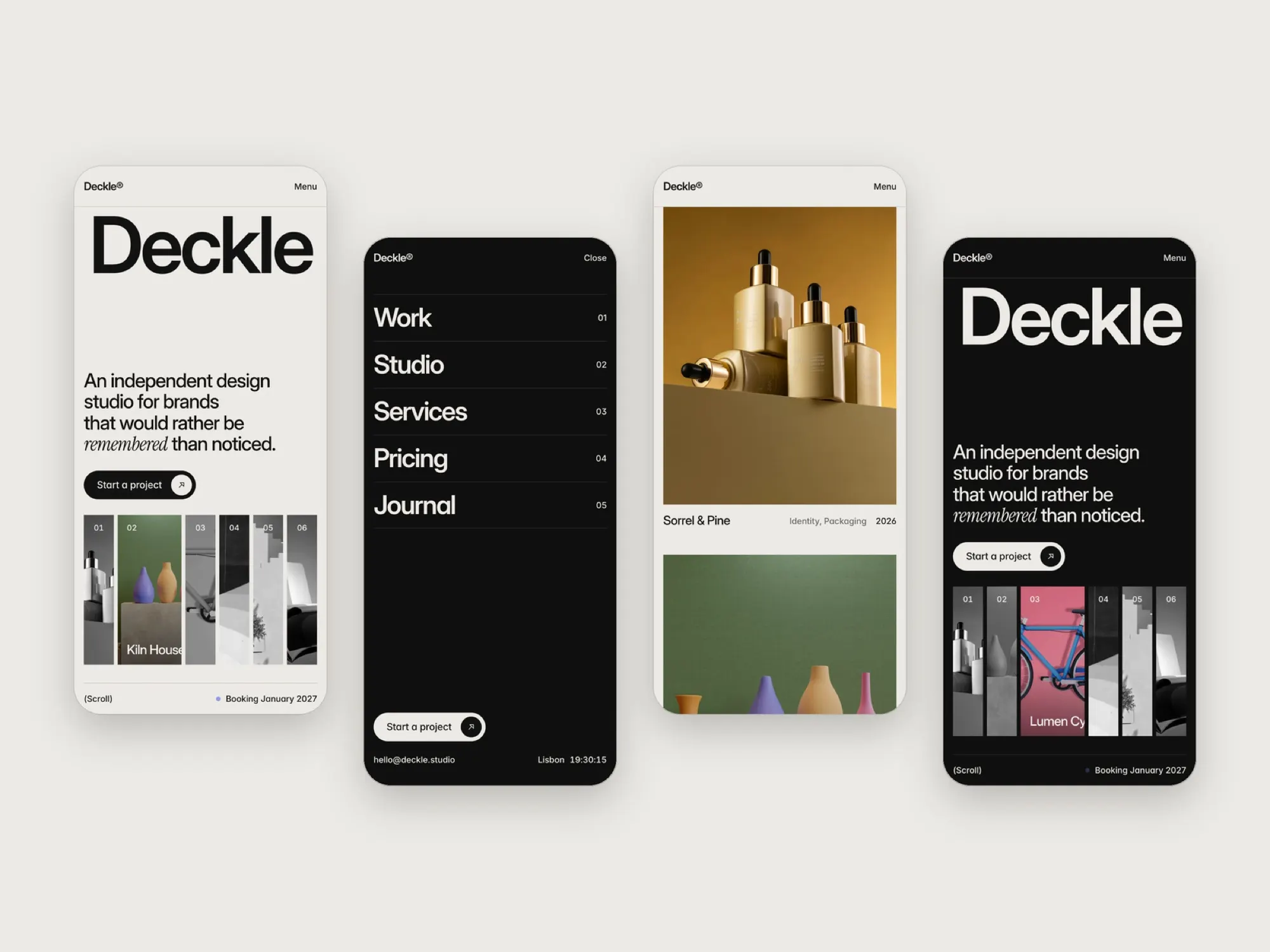 Deckle, more pages