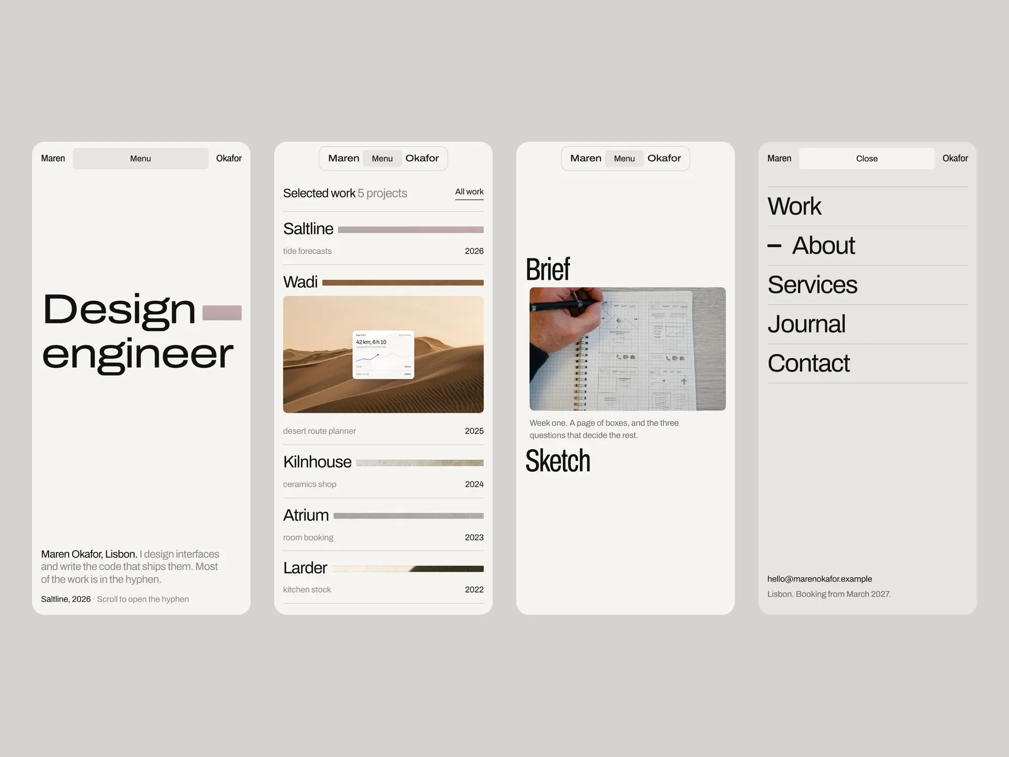 Hyphen, more pages