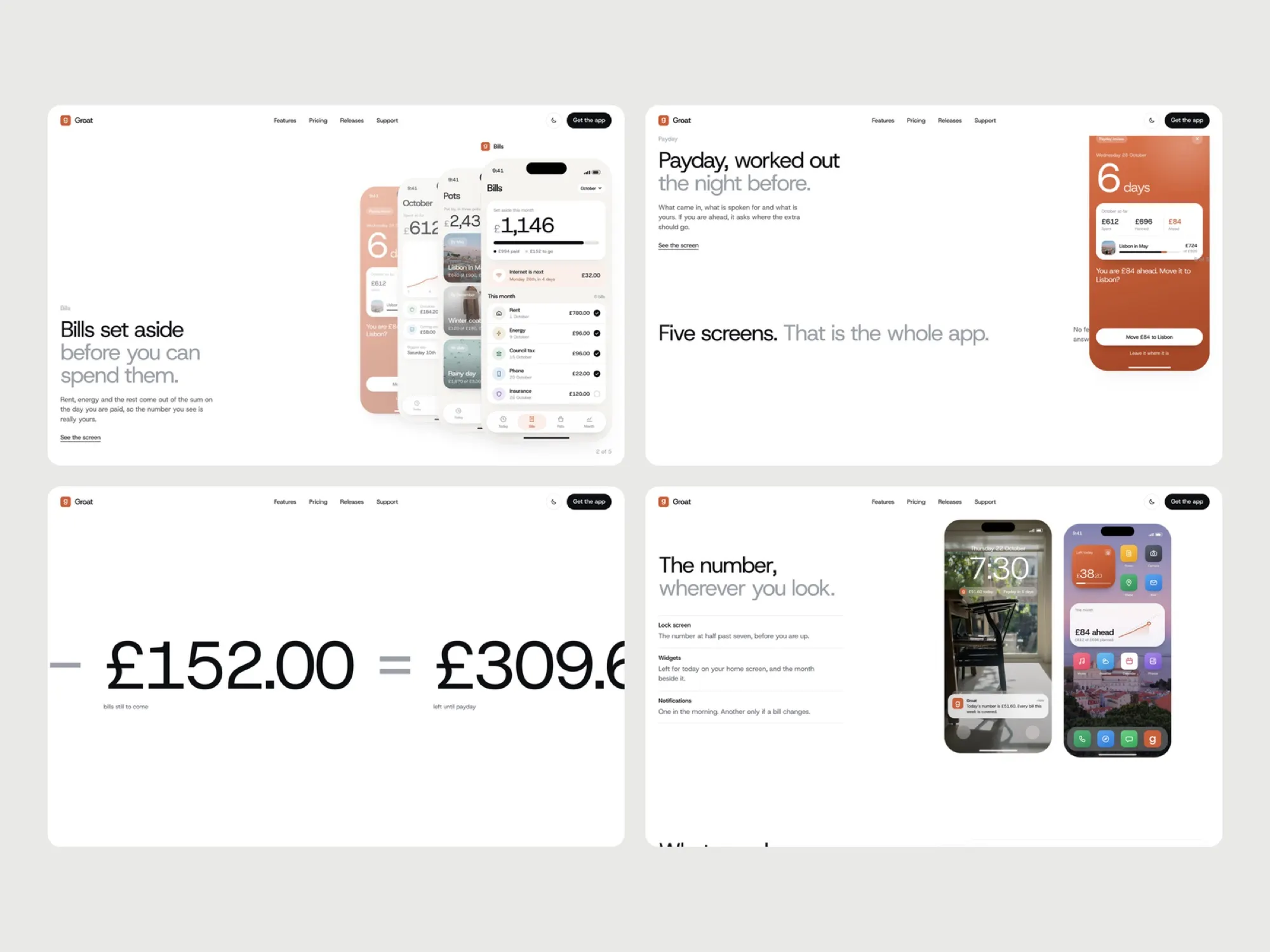 Recents, more pages