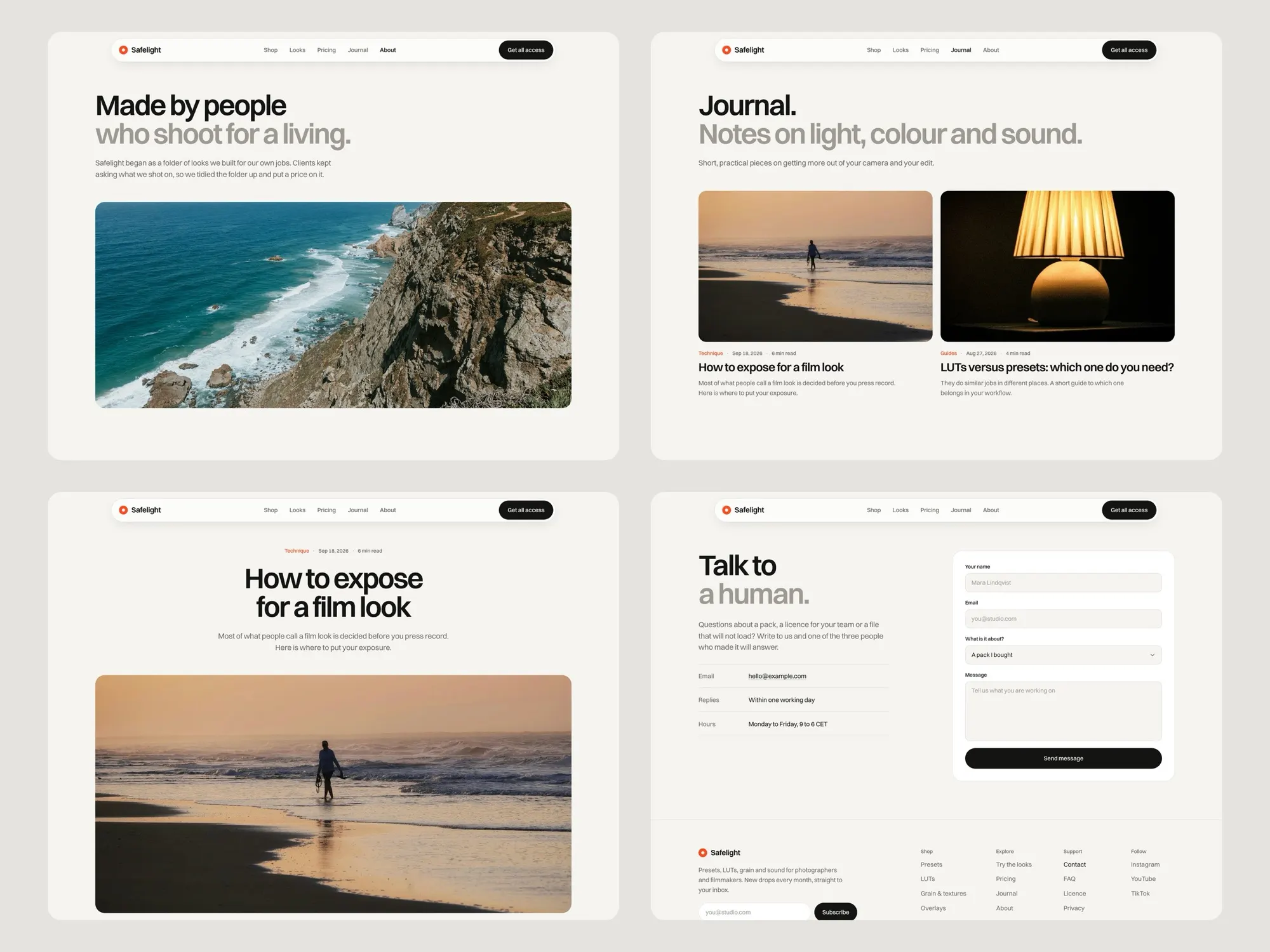 Safelight, more pages