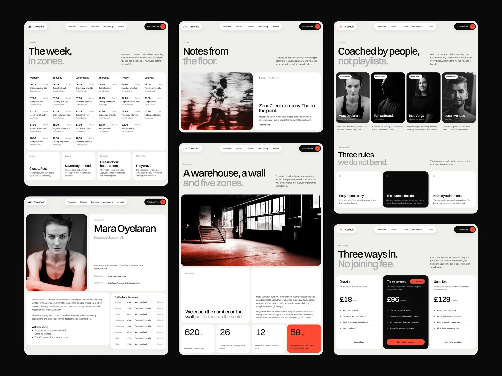 Thres, more pages